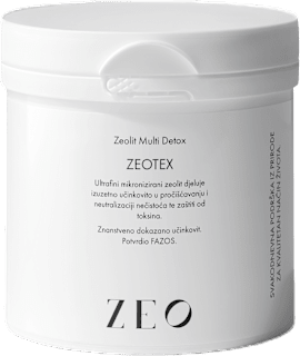 Premium ultra fini mikronizirani zeolit prah ZEOTEX