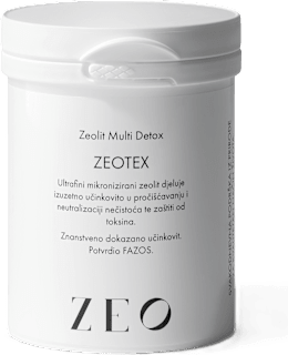 Premium ultra fini mikronizirani zeolit prah ZEOTEX