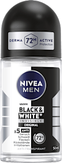 Antitranspirant Deo Roll-on Black & White NIVEA MEN