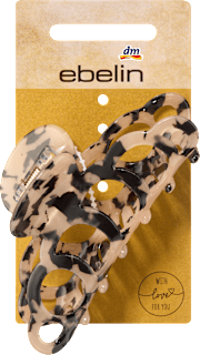 Haarklammer Cut-outs, T-Shell ebelin