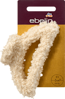 Haarklammer Teddy, creme ebelin