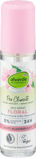 Pro Climate deodorant rozprašovač Floral bio květy třešně & bio rýžová voda alverde NATURKOSMETIK