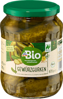 Nakladané uhorky dmBio