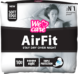Air Fit higijenski ulošci night We care