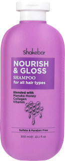 Szampon nabłyszczający włosy Nourish & Gloss shakebar