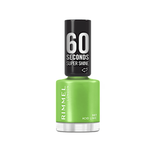 lak na nehty 60 Seconds Super Shine 107 Acid Lime RIMMEL LONDON