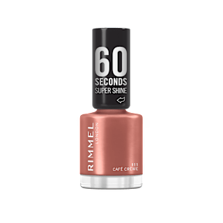 lak na nehty 60 Seconds Super Shine 111 Café Créme RIMMEL LONDON