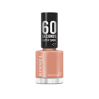lak na nehty 60 Seconds Super Shine 110 Peach Nougat RIMMEL LONDON