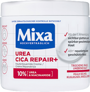 Pflegecreme 10% Urea Cica Repair Mixa