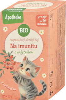 bio čaj Na imunitu s rakytníkem 20x1,5 g Apotheke