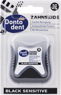 BLACK SENSITIVE zubni konac, 50m Dontodent