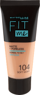 make-up Fit Me! Matte+Poreless 104 Soft Ivory MAYBELLINE NEW YORK