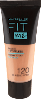 make-up Fit Me! Matte+Poreless 120 Classic Ivory MAYBELLINE NEW YORK