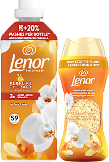 Balenie aviváž a vonné perličky Gold Orchid & Vanilla Lenor