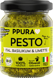 Pesto, ital. Basilikum & Limette PPURA