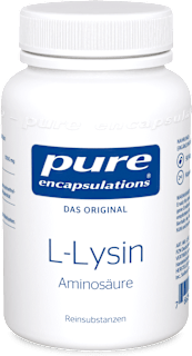 pure encapsulation L-LYSIN Aminosäure  Kapseln 90 St pure encapsulations