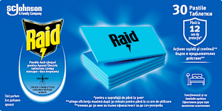 Pastile laminate pentru aparat electric antițânțari Raid