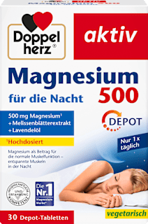 Magnesium 500 für die Nacht Doppelherz