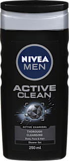 Gel ta tuširanje Active Clean za moške NIVEA MEN