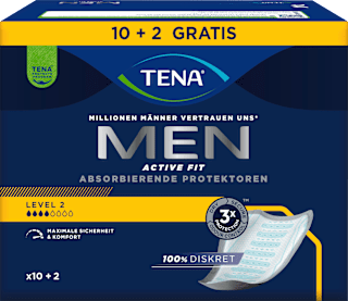 Einlagen Inkontinenz Men Active Fit Level 2 TENA