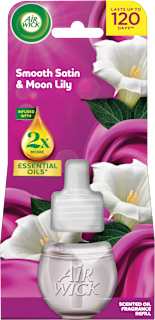 Náplň do elektrického osviežovača Essential Oils - jemný satén a mesačná ľalia Air Wick