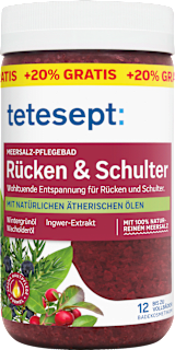 Meersalz-Pflegebad Rücken & Schulter tetesept