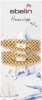 sponka do vlasů zlatá ebelin