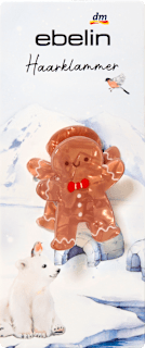 Sponka za lase z motivom medenjaka ebelin