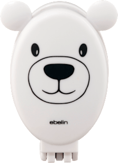 Zložljiva spiralna krtača za lase z motivom polarnega medvedka ebelin