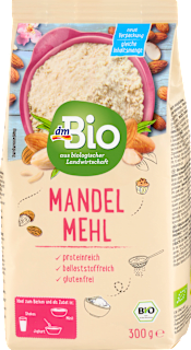 Bio mandljeva moka iz olupljenih mandljev, fino mleta dmBio