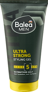 stylingový gel na vlasy Ultra Strong Balea MEN
