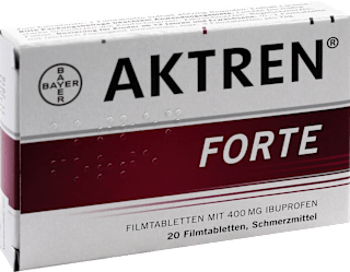 AKTREN Forte 400 mg Filmtabletten Ibuprofen AKTREN