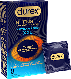 Kondome Intensity XXL, Breite 61mm Durex