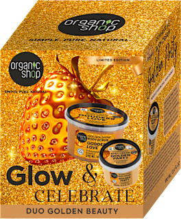 Poklon-paket Glow & Celebrate organic shop