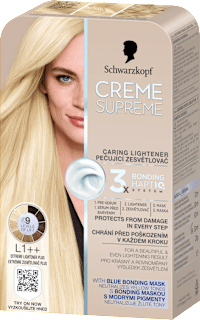 barva na vlasy Creme Supreme L1++ Extrémní zesvětlovač plus Schwarzkopf CREME SUPREME