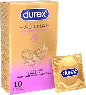 Kondome Hautnah Extra Feucht, Breite 56mm Durex