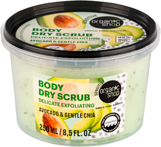 Piling za tijelo Avocado & Chia organic shop