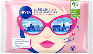 Mizellen-Reinigungstücher Biologisch Abbaubar 3in1 NIVEA