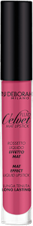 tekutá matná rtěnka Fluid Velvet 29 Deep Rose DEBORAH MILANO