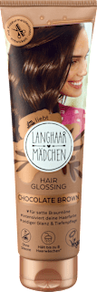 Farb-Glanzbehandlung Glossing - Chocolate Brown  Langhaarmädchen