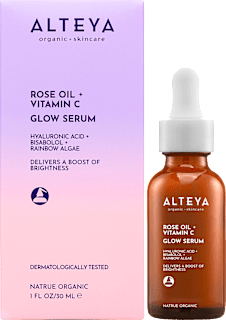 Био серум за лице с розово масло Luminous Rose ALTEYA organics