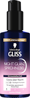 Haarkur Night Glanz Sprühnebel Schwarzkopf GLISS