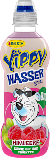 Erfrischungsgetränk, Wasser mit Himbeere RAUCH YIPPY