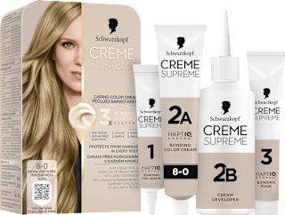 barva na vlasy Creme Supreme 8-0 Přirozená světlá blond Schwarzkopf CREME SUPREME