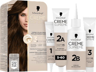 barva na vlasy Creme Supreme 5-60 Světlá čokoládová hnědá Schwarzkopf CREME SUPREME