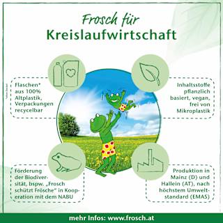 Scheuermilch Orangen Frosch
