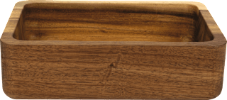 Aufbewahrungstablett aus Akazienholz, natur (18x12x5 cm) Jean&Len