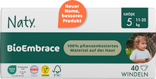 Windeln BioEmbrace Gr. 5 (11-25 kg) Naty