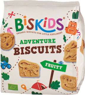 Detské celozrnné ovocné sušienky BisKids
