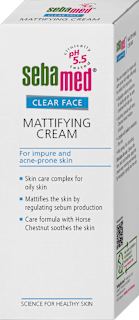Clear Face matující pleťový krém sebamed